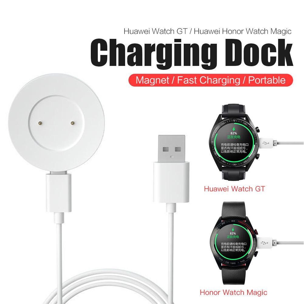 Usb Extender Active - Huawei Watch,gt,gt2e,gt2,42mm, 46mm,スポーツ,クラシック,アクティブ,名誉,USBケーブル充電用のポータブルワイヤレス充電器
