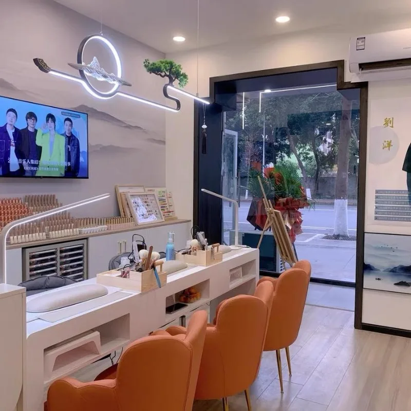 マニキュア用アームチェア、美容師受付用マニキュアテーブル、サ - Tech Office Reception のレビューと価格