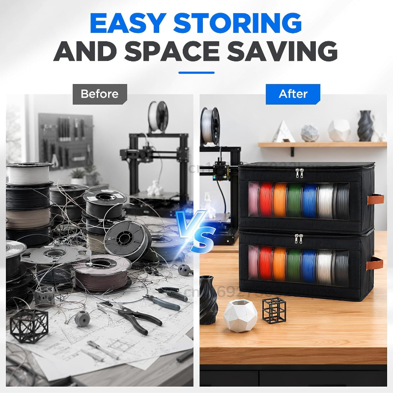 フィラメント収納バッグ - 3Dプリンターフィラメント収納容 - Office Tech Accessories のレビューと価格