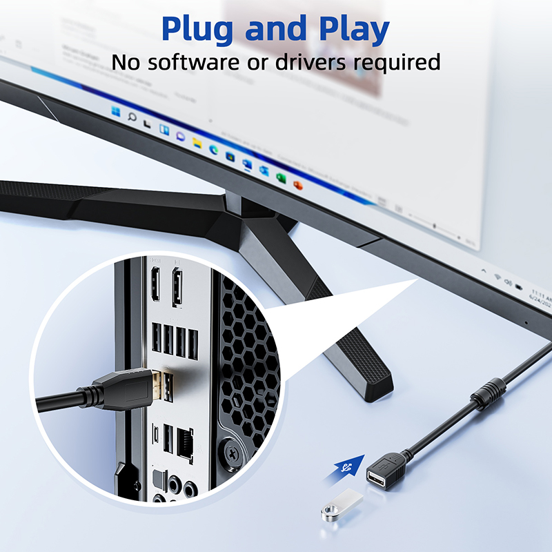 ブースター付き10m USB 2.0アクティブ延長ケーブル、 - Usb Extender Active のレビューと価格