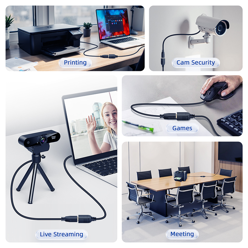 ブースター付き10m USB 2.0アクティブ延長ケーブル、 - Usb Extender Active のレビューと価格