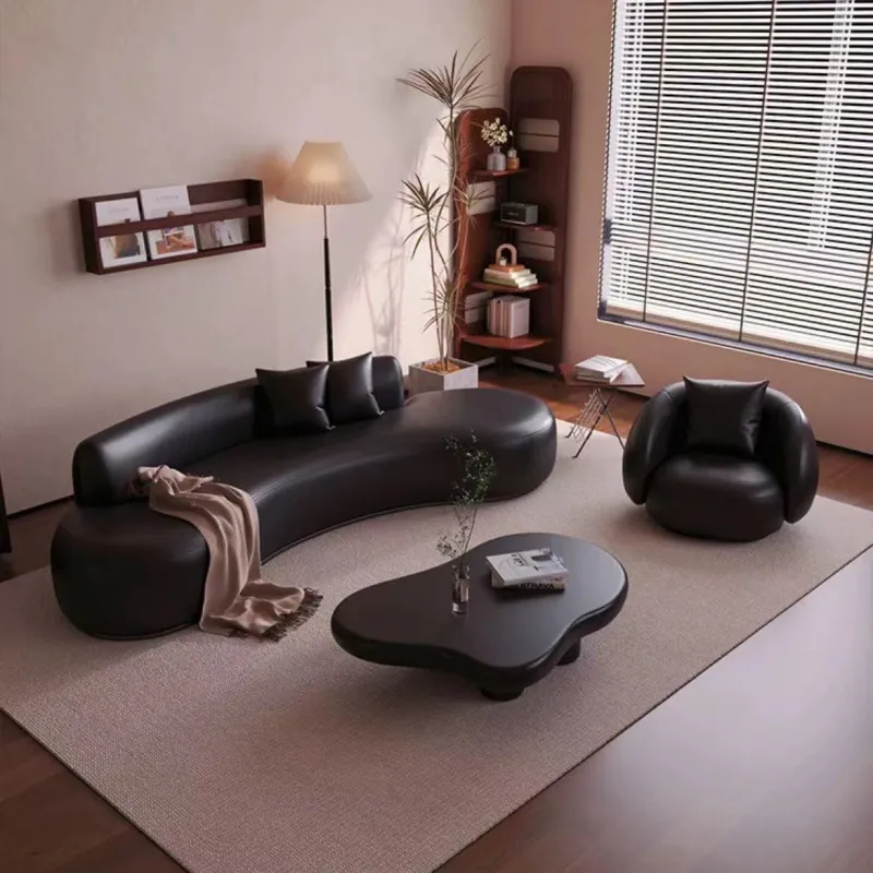曲線ソファ、小さなアパート、リビングルーム、営業所、商談室、 - Tech Office Reception のレビューと価格