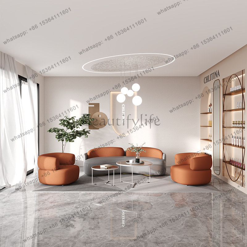 工場直販 イタリア製テックファブリックソファ 北欧風アーチ型 - Tech Office Reception のレビューと価格