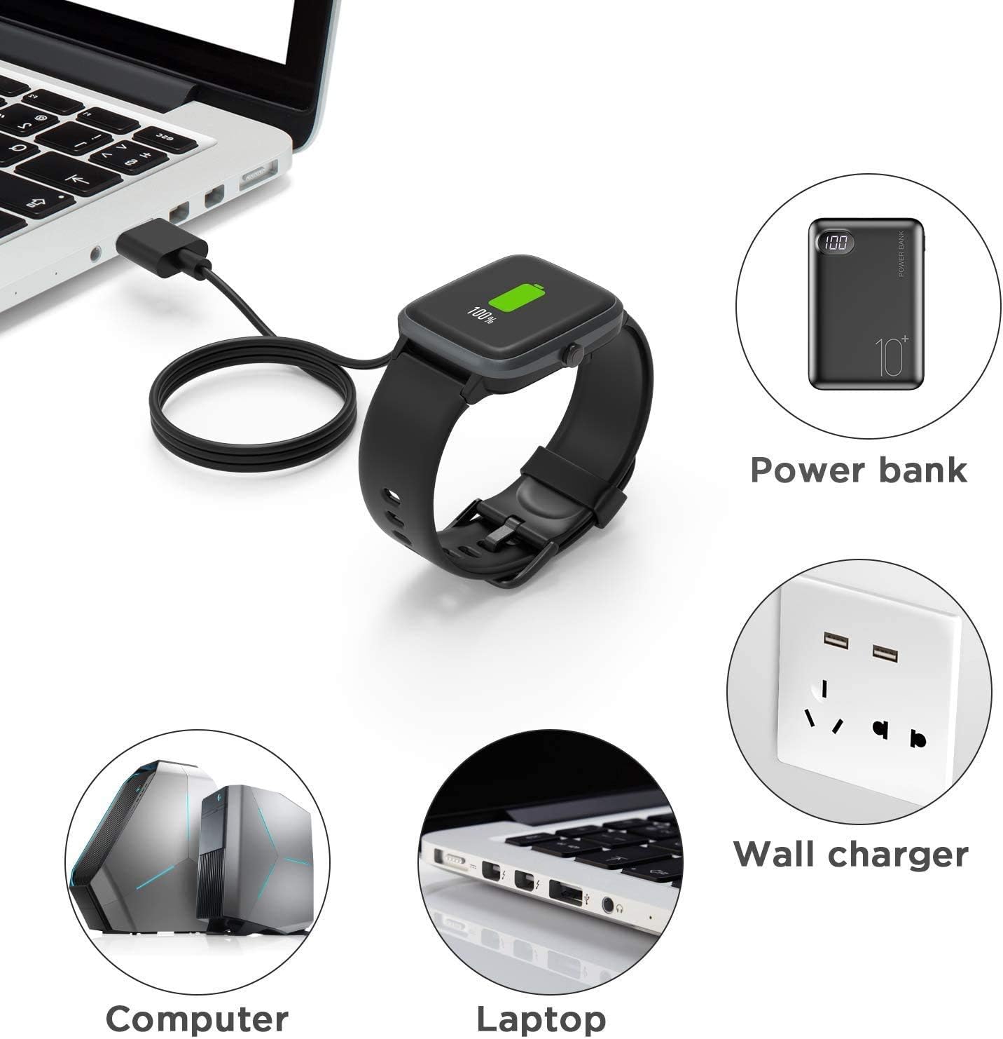 スマートウォッチMibro GS Pro Active、Mi - Usb Extender Active のレビューと価格