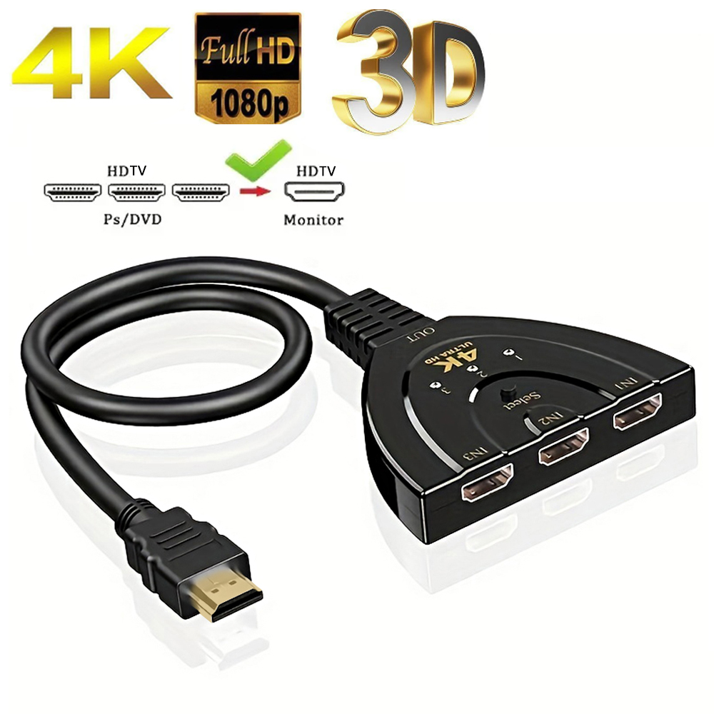 4K*2K 3 ポート HDTV 互換スイッチ 4K 3D  - Hdmi Matrix Switch のレビューと価格