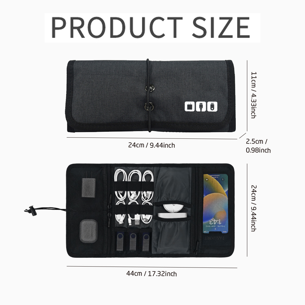 テックオーガナイザーバッグ ケーブル収納ケース トラベル電子 - Office Tech Accessories のレビューと価格